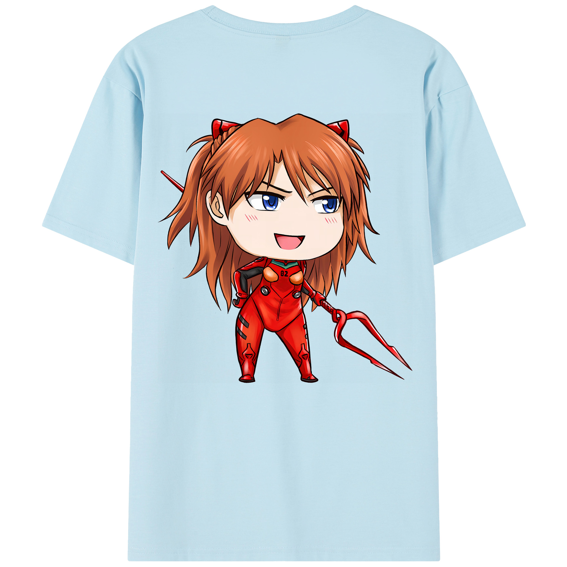 （画像用） EVA 新世紀エヴァンゲリオン 綿100％半袖Tシャツ（背面プリント）